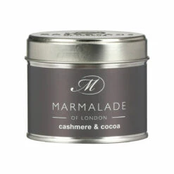 Marmalade Of London Cashmere & Cocoa 210g Tin Soy Candle -Home Furnishings Store marmalade of london 11685 cashmere cocoa 210g tin soy candle 4