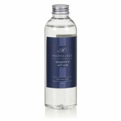 Marmalade Of London Bergamot & Soft Rose 200ml Reed Diffuser Refill