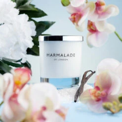 Marmalade Of London Pacific Orchid & Sea Salt 230g Luxury Glass Soy Candle 18 Marmalade Of London Pacific Orchid & Sea Salt 230g Luxury Glass Soy Candle -Home Furnishings Store marmalade of london 12194 pacific orchid sea salt 230g luxury glass candle lifestyle 1