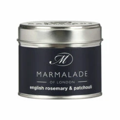 Marmalade Of London English Rosemary & Patchouli 210g Tin Soy Candle -Home Furnishings Store marmalade of london 12804 english rosemary patchouli 210g tin soy candle 4