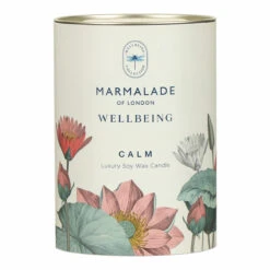Marmalade Of London Calm 230g Wellbeing Glass Soy Candle -Home Furnishings Store marmalade of london 13764 calm 230g wellbeing glass candle 4