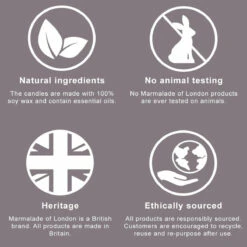 Marmalade Of London Precious Spice 210g Tin Soy Christmas Candle -Home Furnishings Store marmalade of london key facts 71