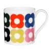 Orla Kiely Spot Flower Fun Large Mug -Home Furnishings Store mclaggan orla kiely msqok161 spot flower fun large mug 28 copy