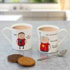 Rosie Made A Thing You’re The Man Mug -Home Furnishings Store mclaggan rosie made a thing qrh05 dad mug qrh34 youre the man mug lifetsyleb 1