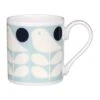 Orla Kiely Light Blue Early Bird Standard Mug -Home Furnishings Store mclaggan smith orla kiely msok105 early bird light blue standard mug 07 copy