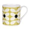 Orla Kiely 60’s Stem Ochre Large Mug 2 Orla Kiely 60’s Stem Ochre Large Mug -Home Furnishings Store mclaggan smith orla kiely msqok175 60s stem ochre large mug 01