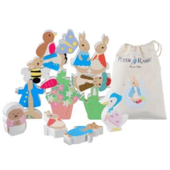 Orange Tree Toys Peter Rabbit Balancing Game -Home Furnishings Store orange tree ott12480 peter rabbit balancing game 2