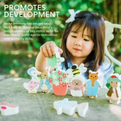 Orange Tree Toys Peter Rabbit Balancing Game -Home Furnishings Store orange tree toys peterrabbitstackinggame m