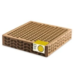 Orla Kiely Mustard Wall Clock 8 Orla Kiely Mustard Wall Clock -Home Furnishings Store orla kiely ok wclock07 mustard wall clock 3