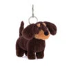 Jellycat Otto Sausage Dog Bag Charm -Home Furnishings Store ot4bcsd jellycat otto sausage dog bag charm
