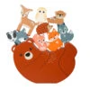 Orange Tree Toys Woodland Balancing Animals 1 Orange Tree Toys Woodland Balancing Animals -Home Furnishings Store ott12159 orange tree toys woodland balancing animals 02