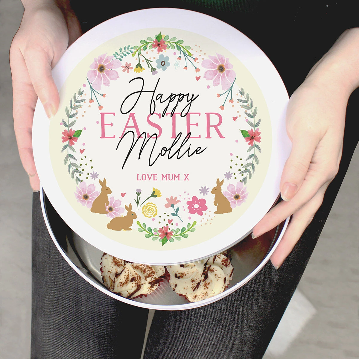 Personalised Springtime Cake Tin 7 Personalised Springtime Cake Tin - Image 5