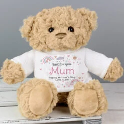 Personalised Rainbows & Sunshine Teddy Bear