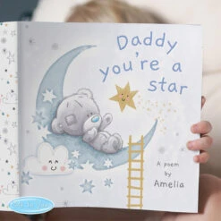 Me To You Personalised Tiny Tatty Teddy ‘Daddy You're A Star’ Poem Book