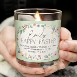 Personalised Springtime Jar Candle 12 Personalised Springtime Jar Candle -Home Furnishings Store p0512ad69 2