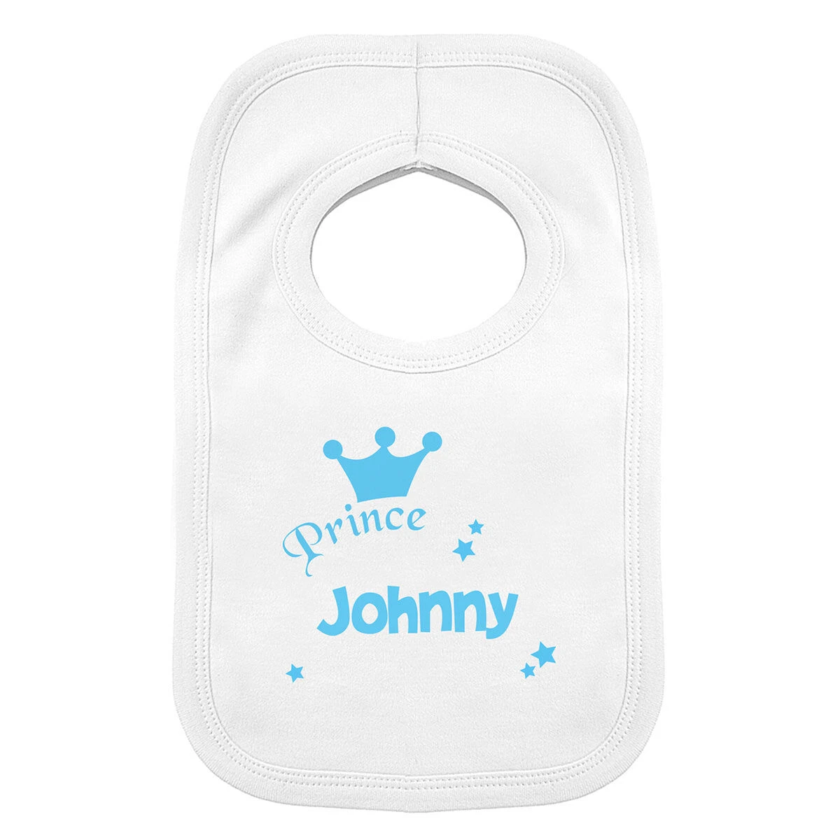 Personalised Prince Baby Bib 4 Personalised Prince Baby Bib - Image 2