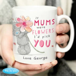 Me To You Personalised If Were Flowers Mug