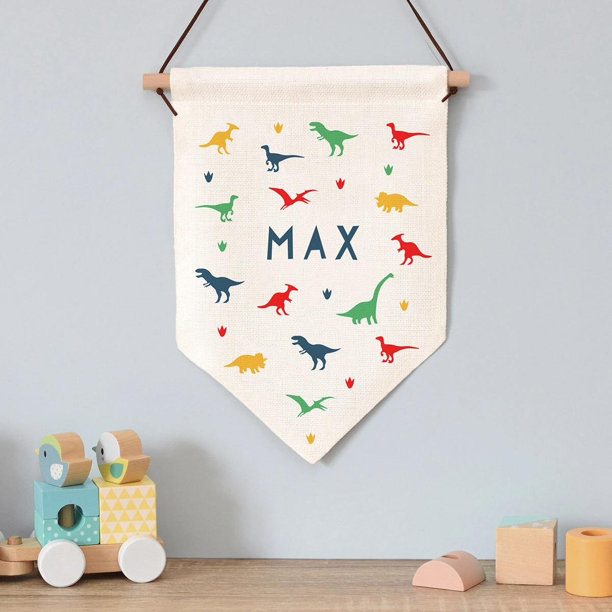 Personalised ‘Dinosaur’ Hanging Banner 3 Personalised ‘Dinosaur’ Hanging Banner