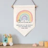 Personalised ‘Rainbow’ Hanging Banner 2 Personalised ‘Rainbow’ Hanging Banner -Home Furnishings Store p0810a03