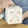 Personalised Woodland Animals Ceramic Square Money Box -Home Furnishings Store p100515 pmc personalised woodland animals ceramic square money box 7
