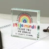 Personalised Teacher ‘Shape Little Minds’ Crystal Token -Home Furnishings Store p1007e27 1