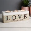 Personalised ‘Love’ Botanical Triple Tealight Box 1 Personalised ‘Love’ Botanical Triple Tealight Box -Home Furnishings Store p1011f32 1