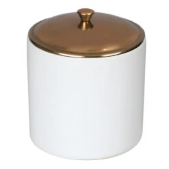 Paddywax Hygge 425g 3 Wick Tobacco & Vanilla White Ceramic Soy Candle