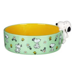 House Of Disaster Peanuts Dog Bowl