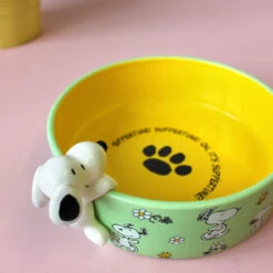 House Of Disaster Peanuts Dog Bowl -Home Furnishings Store peadogbo house of disaster peanuts dog bowl lifestyleh2