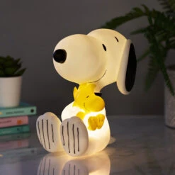 House Of Disaster Peanuts LED Snoopy & Woodstock Light
