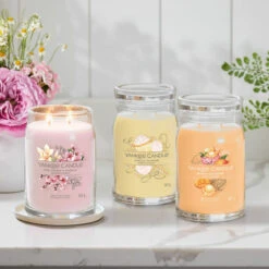 Yankee Candle Vanilla Cupcake Signature Large Jar Candle 13 Yankee Candle Vanilla Cupcake Signature Large Jar Candle -Home Furnishings Store pink cherry cupcake mango signature jar collection lifestyle 1 1