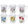 Botanic Garden Set Of 6 Mandarin Shape Mugs -Home Furnishings Store portmeirion bg48811 bundle botanic garden mandarin shape mugs
