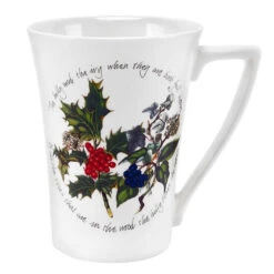 The Holly And The Ivy Set Of 2 Mugs -Home Furnishings Store portmeirion hv79021 the holly and the ivy set of 2 mugs 2 e