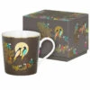 Sara Miller Chelsea Dark Grey Boxed Mug -Home Furnishings Store portmeirion smcdy78914 xg sara miller chelsea dark grey mug 1