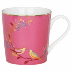 Sara Miller Chelsea Pink Boxed Mug -Home Furnishings Store portmeirion smcp78914 xg sara miller chelsea pink mug 2