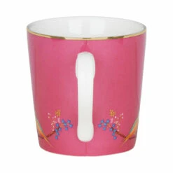 Sara Miller Chelsea Pink Boxed Mug -Home Furnishings Store portmeirion smcp78914 xg sara miller chelsea pink mug 3