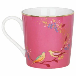 Sara Miller Chelsea Pink Boxed Mug -Home Furnishings Store portmeirion smcp78914 xg sara miller chelsea pink mug 4
