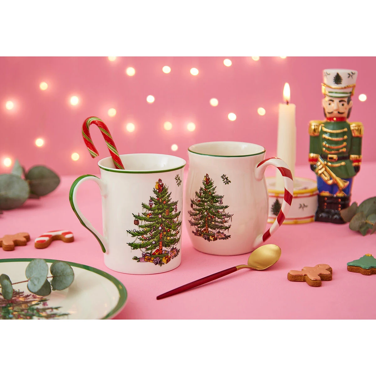 Spode Christmas Tree Set Of 4 Mugs 5 Spode Christmas Tree Set Of 4 Mugs - Image 3