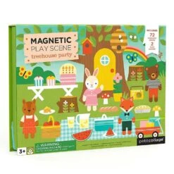 Petit Collage 'Treehouse Party' Magnetic Play Scene