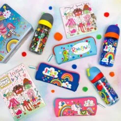 Rachel Ellen Dinosaurs Drink Bottle With Straw -Home Furnishings Store rachel ellen lifestyle 1