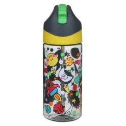 Rachel Ellen Space Drink Bottle With Straw