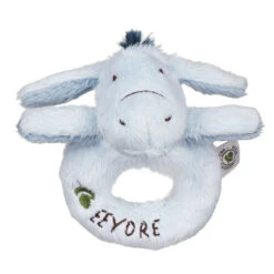 Winnie The Pooh Hundred Acre Wood Classic Eeyore Ring Rattle