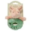Winnie The Pooh Hundred Acre Wood Piglet Ring Rattle -Home Furnishings Store rainbow designs dn1479 piglet ring rattle 2 1