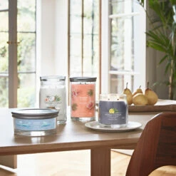 Yankee Candle Tropical Breeze Signature Large Tumbler Candle -Home Furnishings Store ss23 signature collection lifestyle 5 1