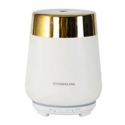 Stoneglow Luna White & Gold Ceramic Perfume Mist Diffuser 7 Stoneglow Luna White & Gold Ceramic Perfume Mist Diffuser -Home Furnishings Store stoneglow 70220 luna white gold ceramic perfume mist diffuser 2