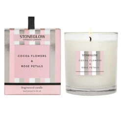 Stoneglow Modern Classics – Cocoa Flowers & Rose Petals Candle