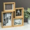 Temptation Deep Edge Beech Collage Frame With Four Displays -Home Furnishings Store temptation gifts tg13005 four collage beech frame lifestyle
