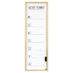 Temptation Weekly Planner Large White Board -Home Furnishings Store temptation gifts tg13014 white board 1