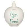 Temptation ‘Gin Fund’ Green On Cream Money Pot 2 Temptation ‘Gin Fund’ Green On Cream Money Pot -Home Furnishings Store temptation money pots small green gin fund 1