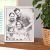 Temptation Silver Edged Photo Frame 8x10 -Home Furnishings Store temptation tg10046 silver edged photo frame 8x10 lifestyle 1